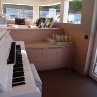 Mane et Nocte, le seul Lagoon Seventy 7 avec son piano à bord
